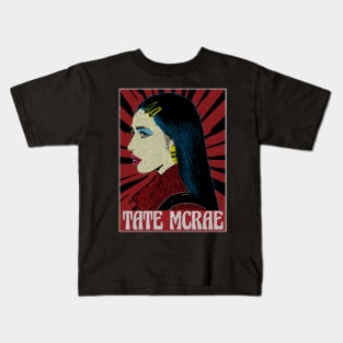 Tate McRae Pop ART Kids T-Shirt